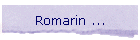 Romarin ...